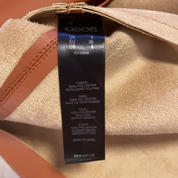 Asos Camel High Waisted Pencil Skirt - Picture 9 of 12